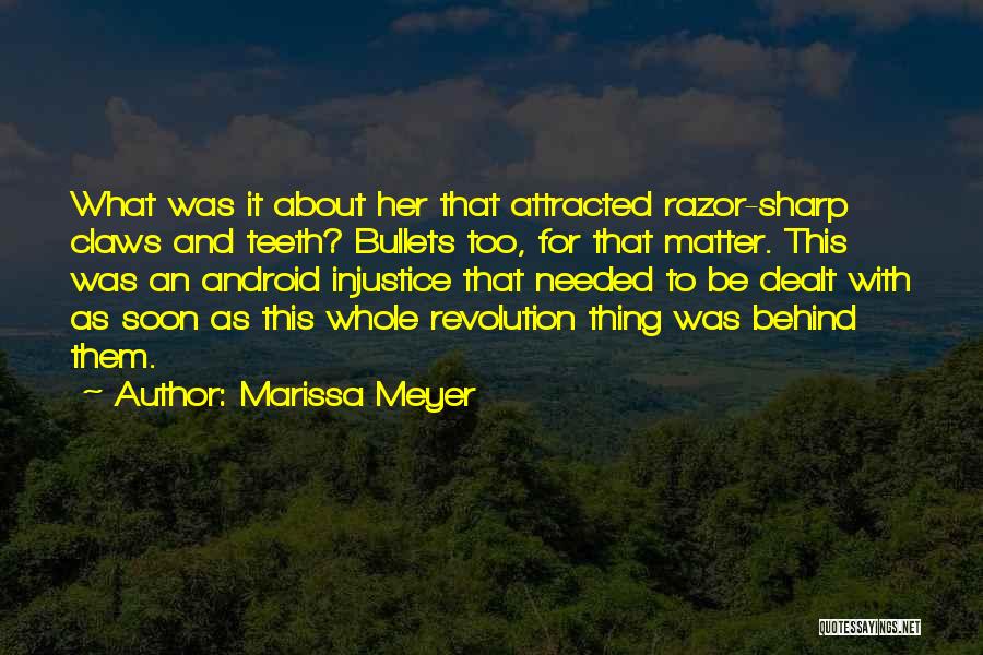 Sharp Teeth Quotes By Marissa Meyer