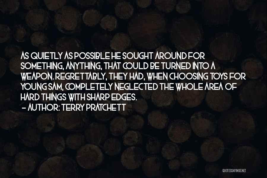 Sharp Things Quotes By Terry Pratchett