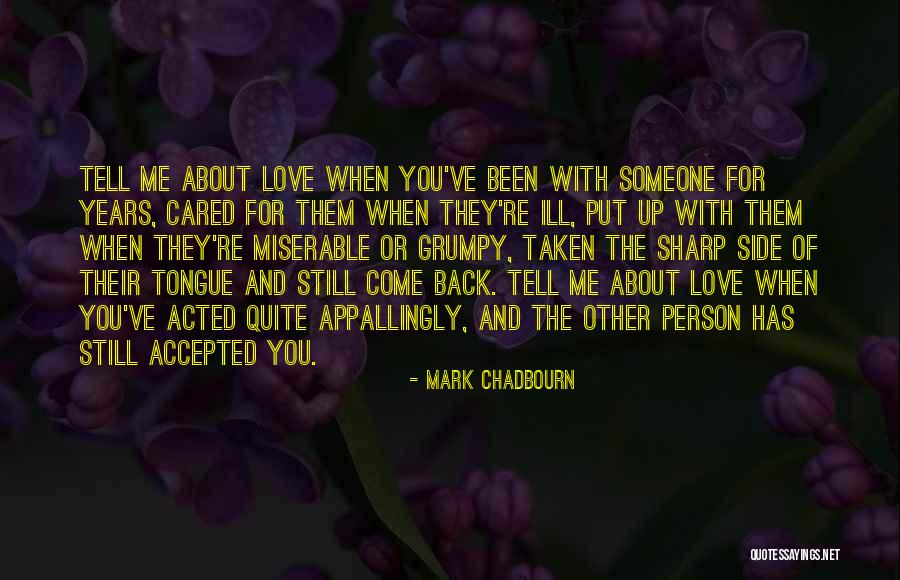 Sharp Tongue Quotes By Mark Chadbourn