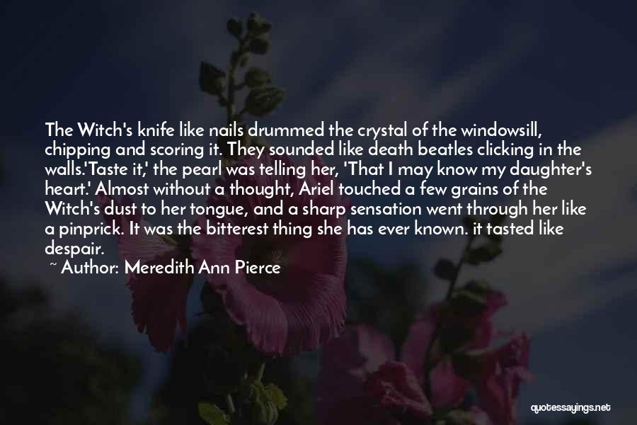 Sharp Tongue Quotes By Meredith Ann Pierce