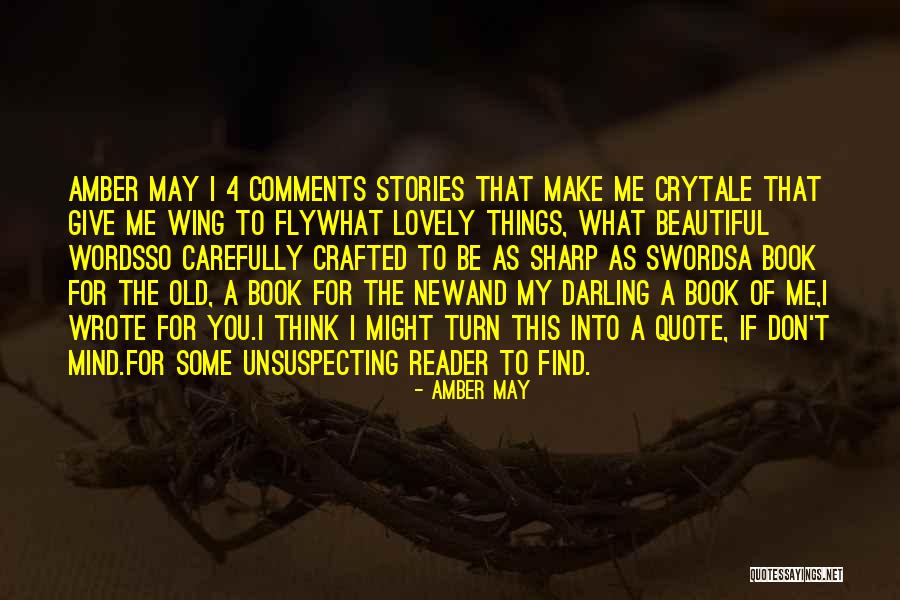 Sharp Words Quotes By Amber May Sharp Words Quotes By Amber May