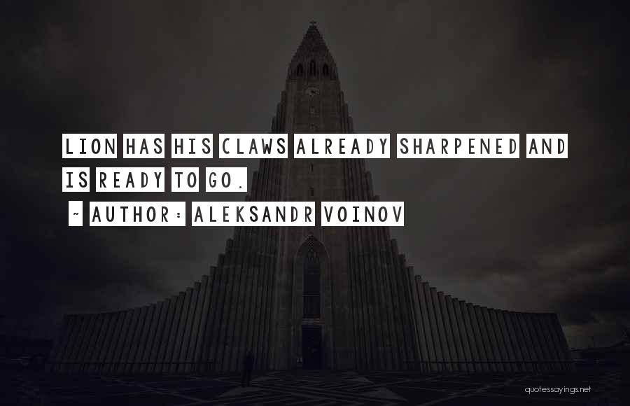 Sharpened Quotes By Aleksandr Voinov