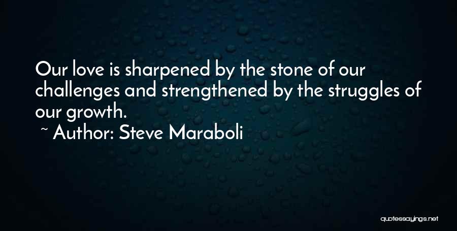 Sharpened Quotes By Steve Maraboli