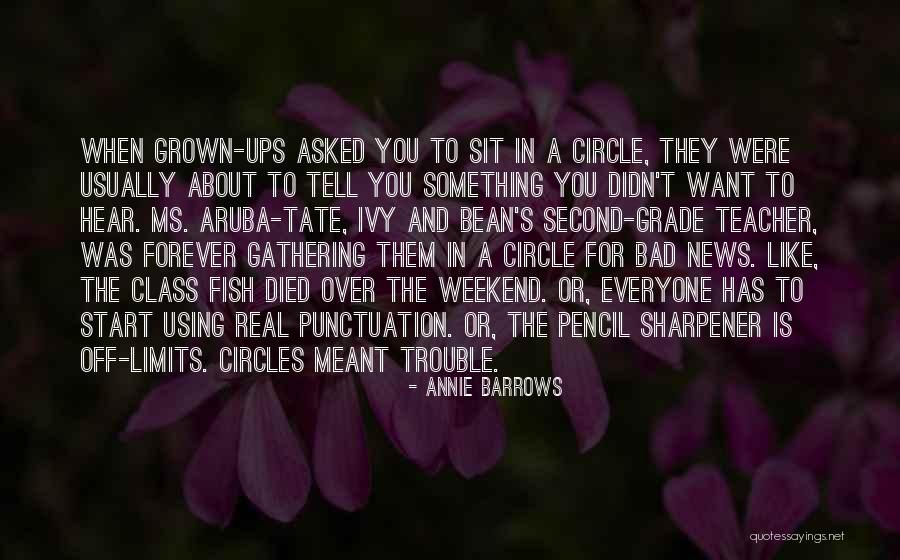Sharpener Quotes By Annie Barrows Sharpener Quotes By Annie Barrows