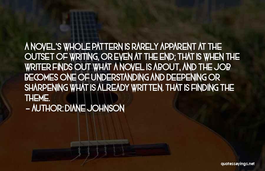 Sharpening Quotes By Diane Johnson