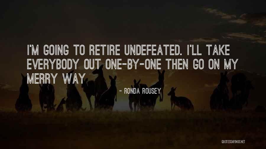 Shasta Daisy Quotes By Ronda Rousey Shasta Daisy Quotes By Ronda Rousey