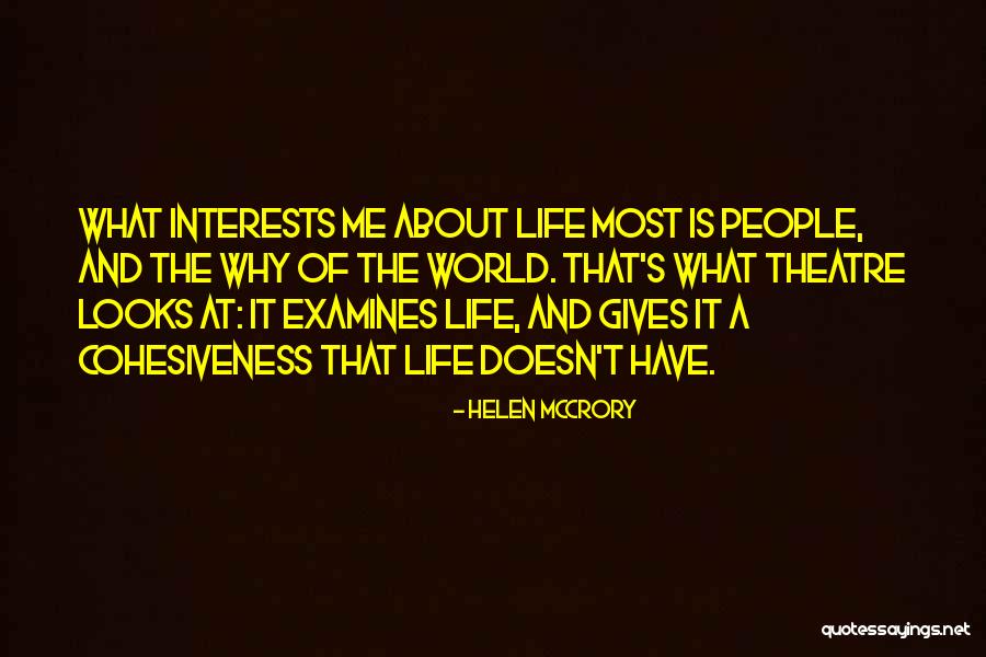 Shatenstein Cornelia Quotes By Helen McCrory Shatenstein Cornelia Quotes By Helen McCrory