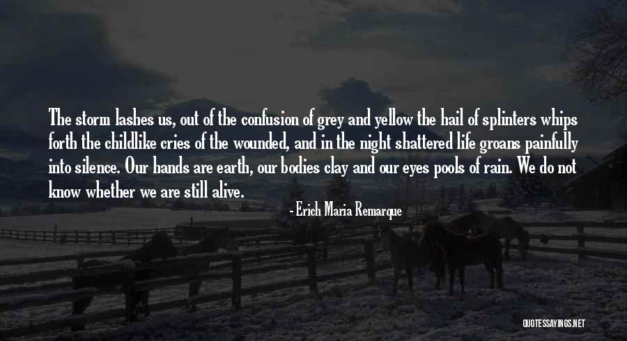 Shattered Life Quotes By Erich Maria Remarque Shattered Life Quotes By Erich Maria Remarque