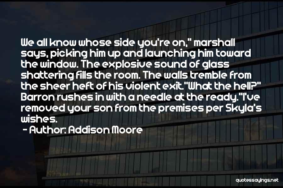 Shattering Glass Quotes By Addison Moore