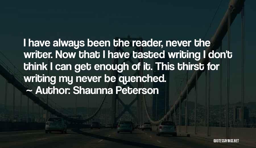 Shaunna Peterson Quotes 1405233