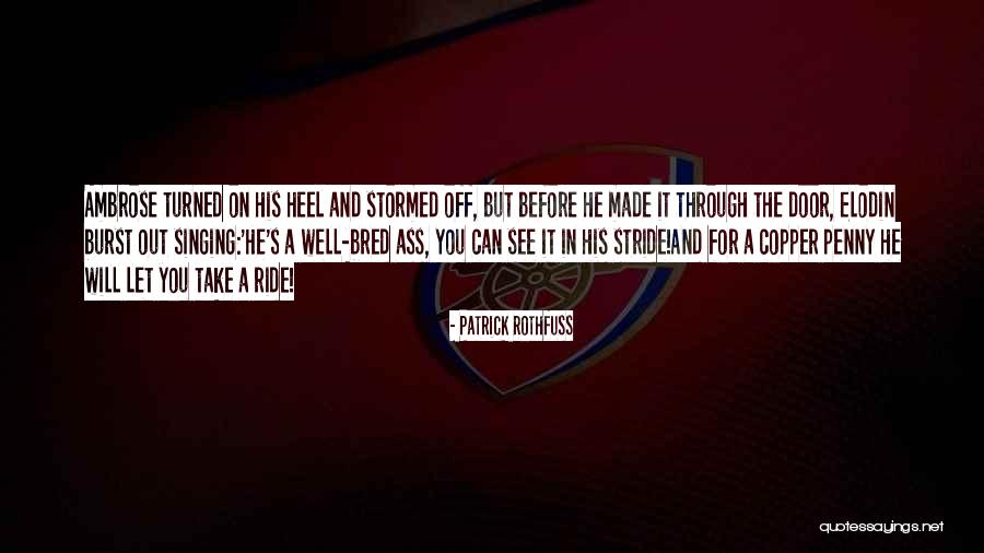 Shavar Ross Quotes By Patrick Rothfuss Shavar Ross Quotes By Patrick Rothfuss