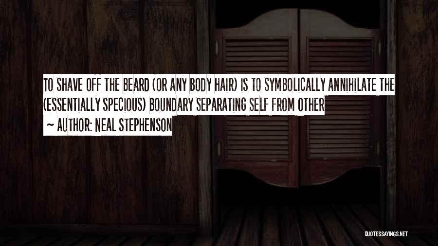 Shave Quotes By Neal Stephenson