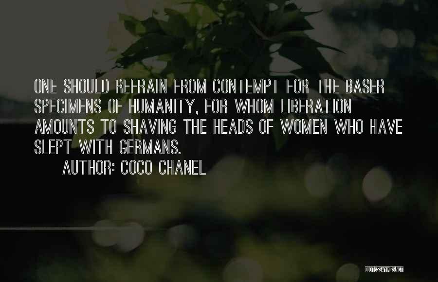 Shaving Quotes By Coco Chanel