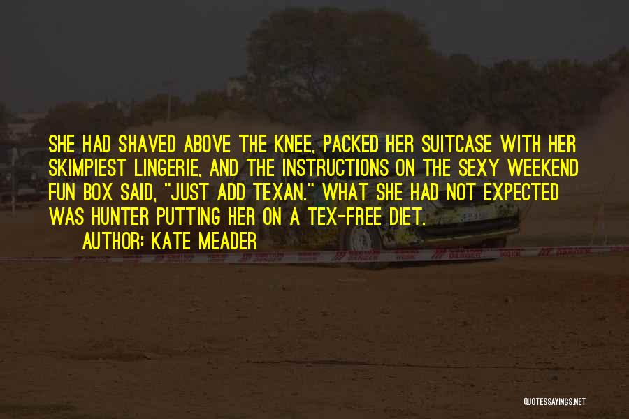 Shaving Quotes By Kate Meader