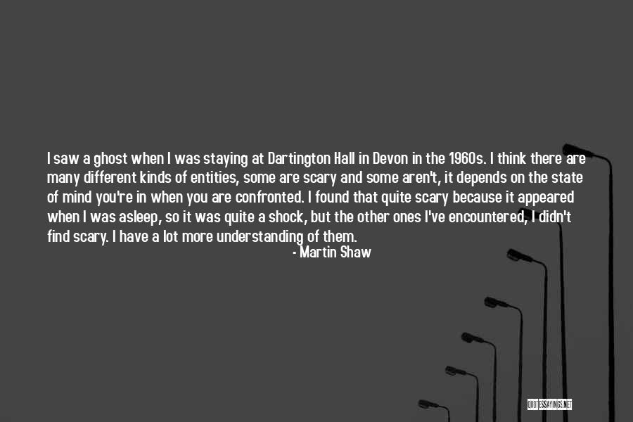 Shaw Quotes By Martin Shaw