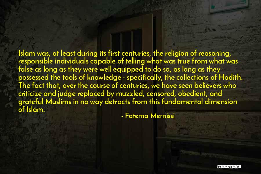 Shawkat Osman Quotes By Fatema Mernissi