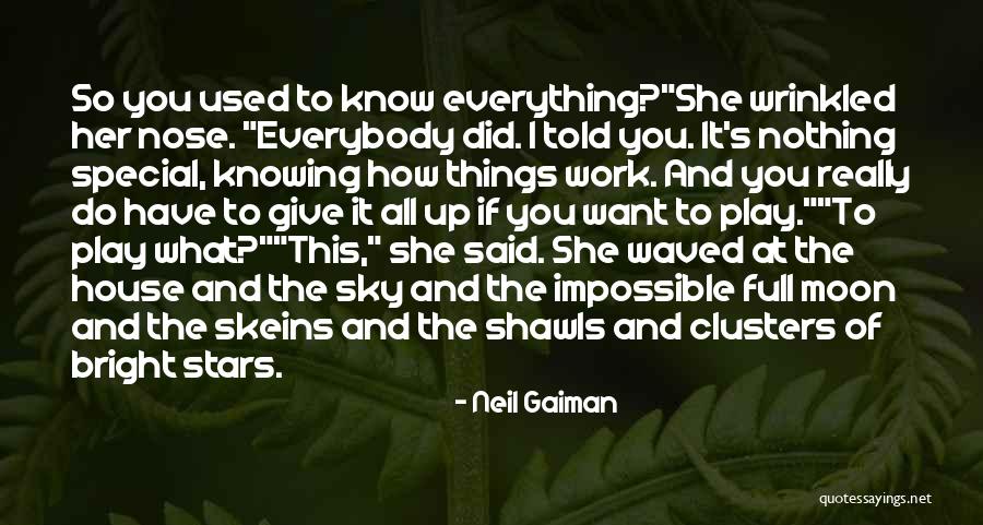 Shawls Quotes By Neil Gaiman