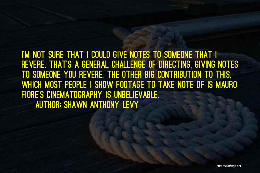 Shawn Anthony Levy Quotes 208126