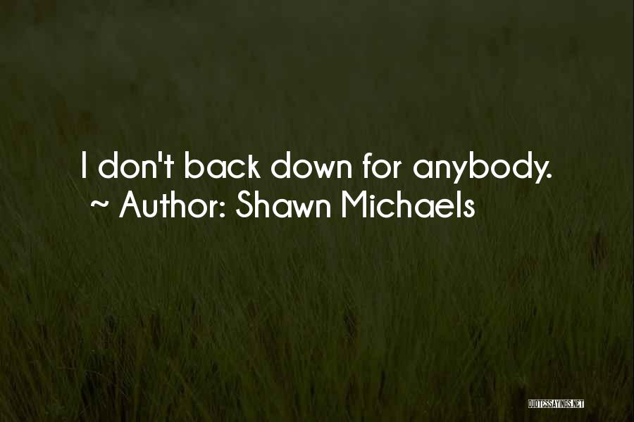 Shawn Michaels Quotes 916722