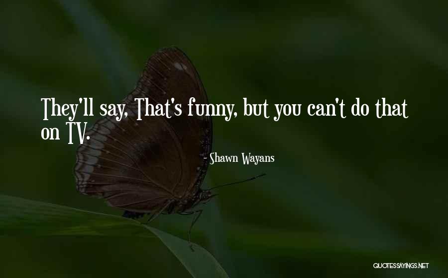 Shawn Wayans Quotes 317419