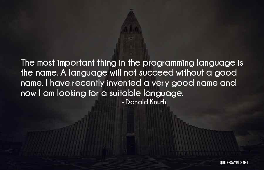 Shawnna Patterson Quotes By Donald Knuth Shawnna Patterson Quotes By Donald Knuth