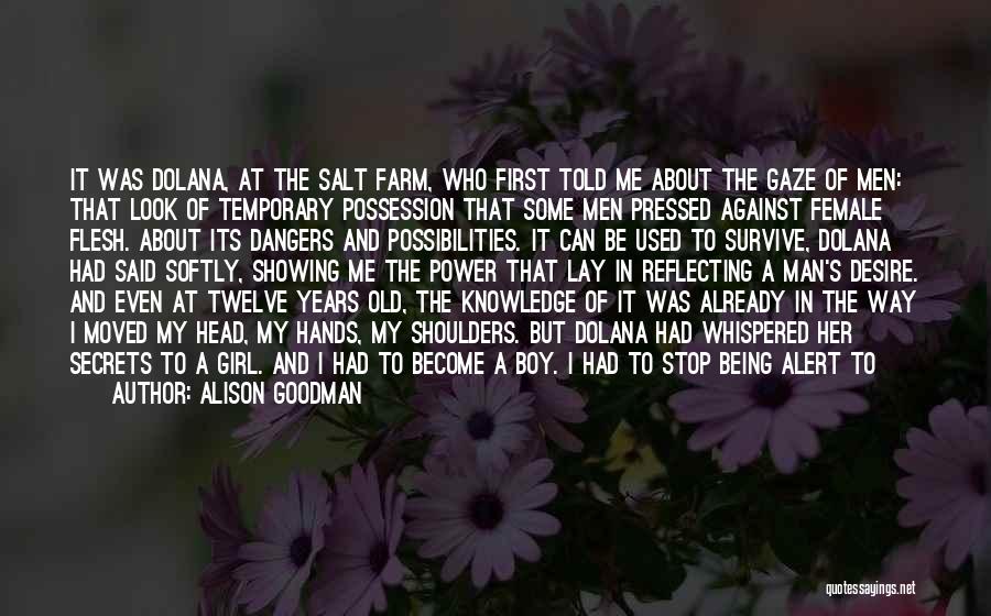 Shawshank Redemption Institutionalisation Quotes By Alison Goodman
