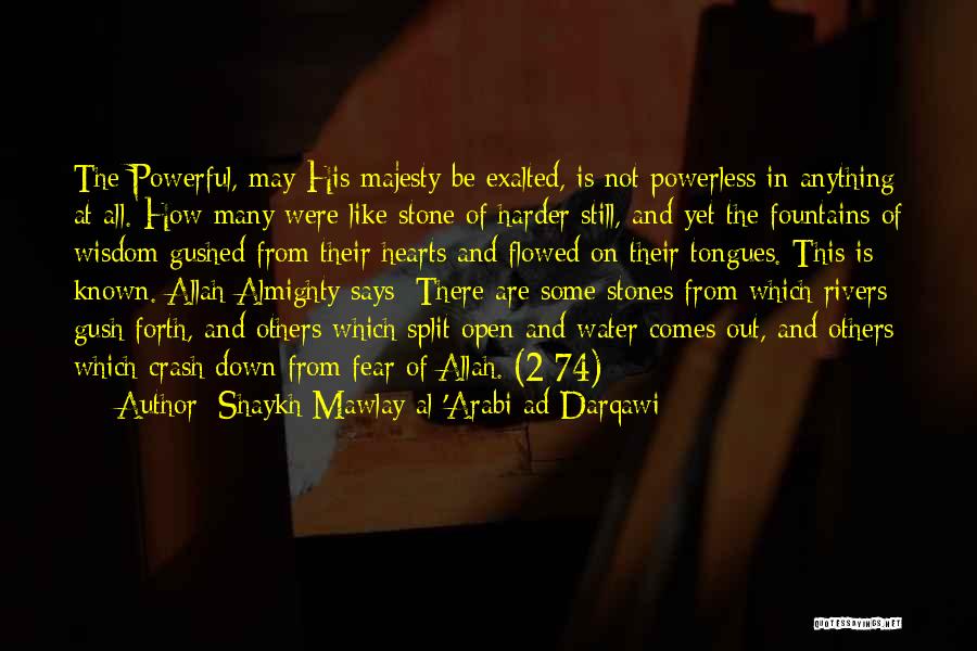 Shaykh Mawlay Al-'Arabi Ad-Darqawi Quotes 1304510