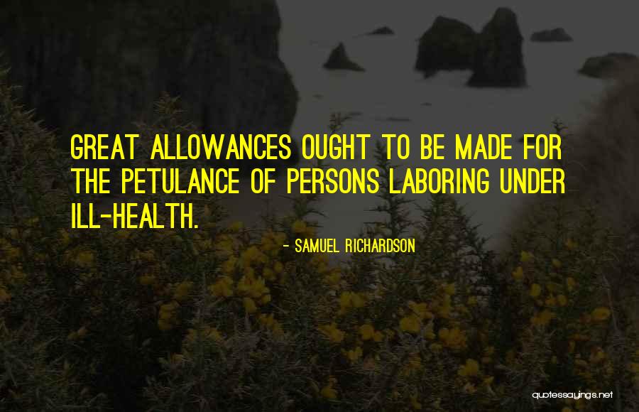 Shayleigh Carter Quotes By Samuel Richardson Shayleigh Carter Quotes By Samuel Richardson
