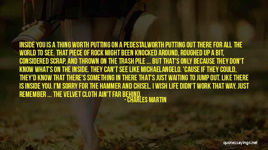 She Ain't Worth It Quotes By Charles Martin