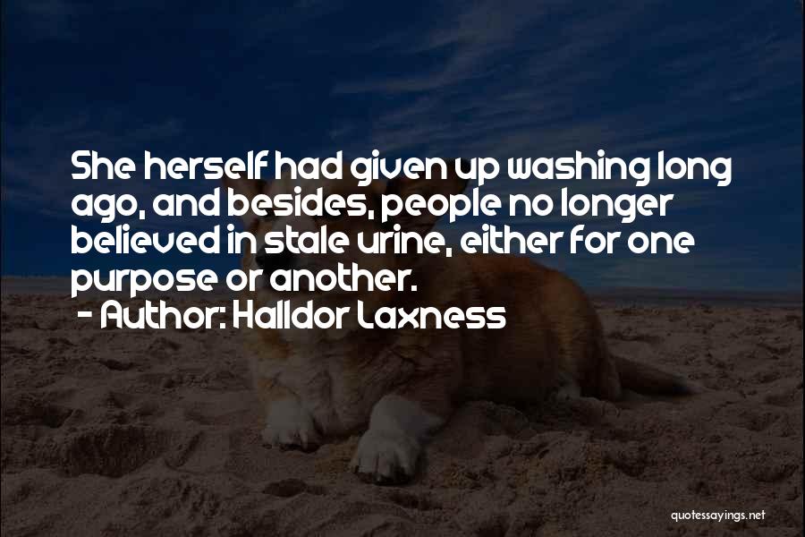 She Believed In Herself Quotes By Halldor Laxness