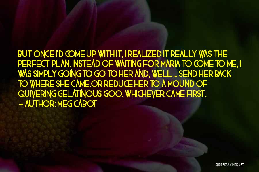 She Came Back To Me Quotes By Meg Cabot