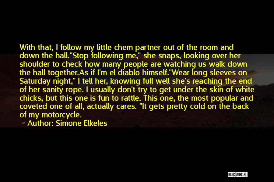 She Cares Me Quotes By Simone Elkeles