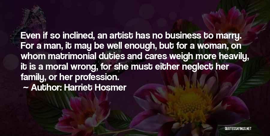She Cares Quotes By Harriet Hosmer
