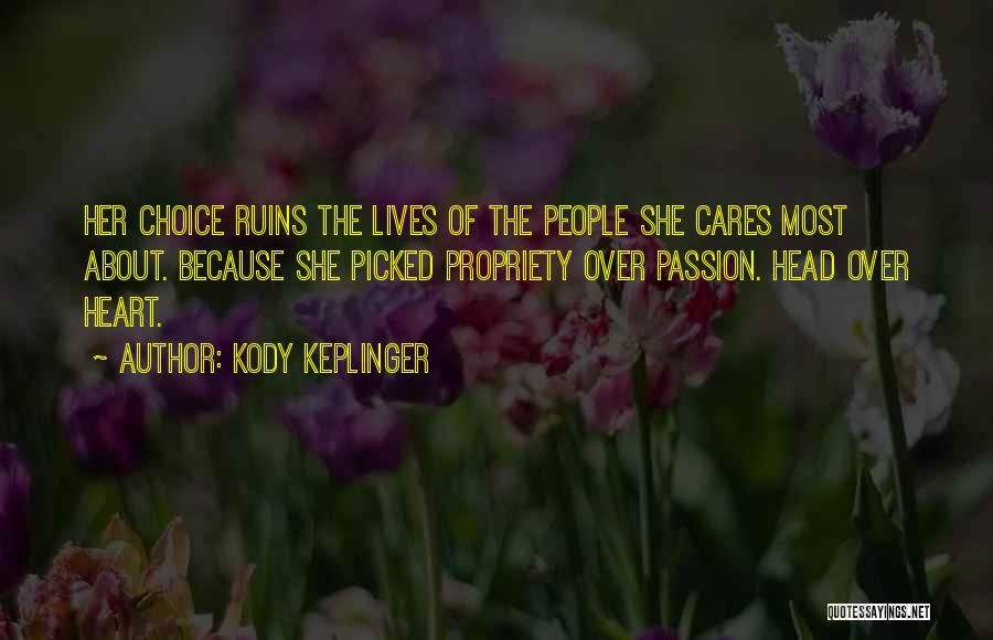 She Cares Quotes By Kody Keplinger