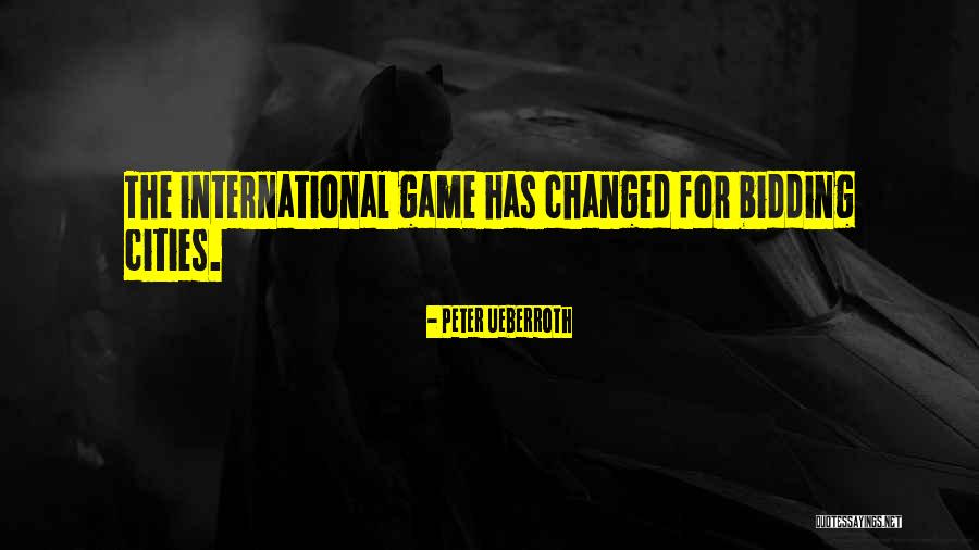 She Changed The Game Quotes By Peter Ueberroth She Changed The Game Quotes By Peter Ueberroth