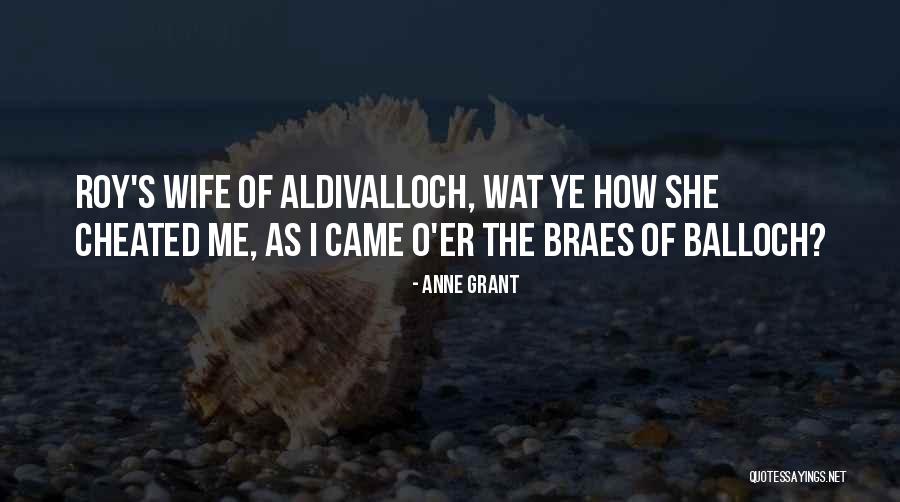 She Cheated Quotes By Anne Grant She Cheated Quotes By Anne Grant