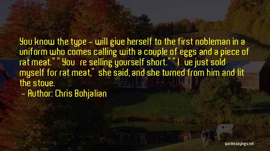 She Comes First Quotes By Chris Bohjalian