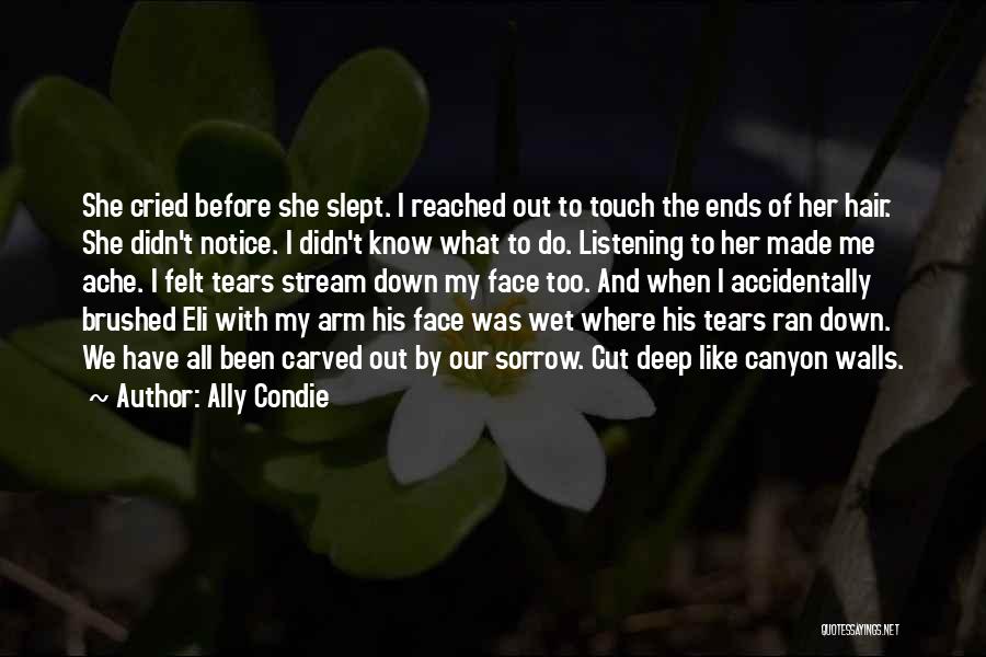She Cried Quotes By Ally Condie She Cried Quotes By Ally Condie
