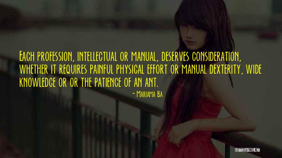 She Deserves So Much More Quotes By Mariama Ba She Deserves So Much More Quotes By Mariama Ba