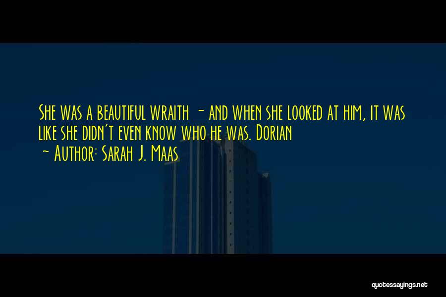 She Didn't Know She Was Beautiful Quotes By Sarah J. Maas