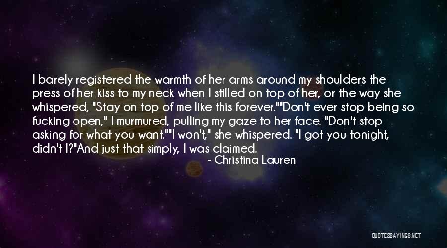 She Don't Like You Quotes By Christina Lauren She Don't Like You Quotes By Christina Lauren