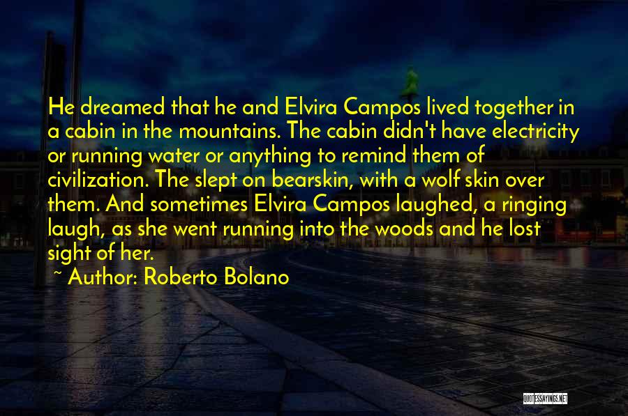 She Dreamed Of Quotes By Roberto Bolano