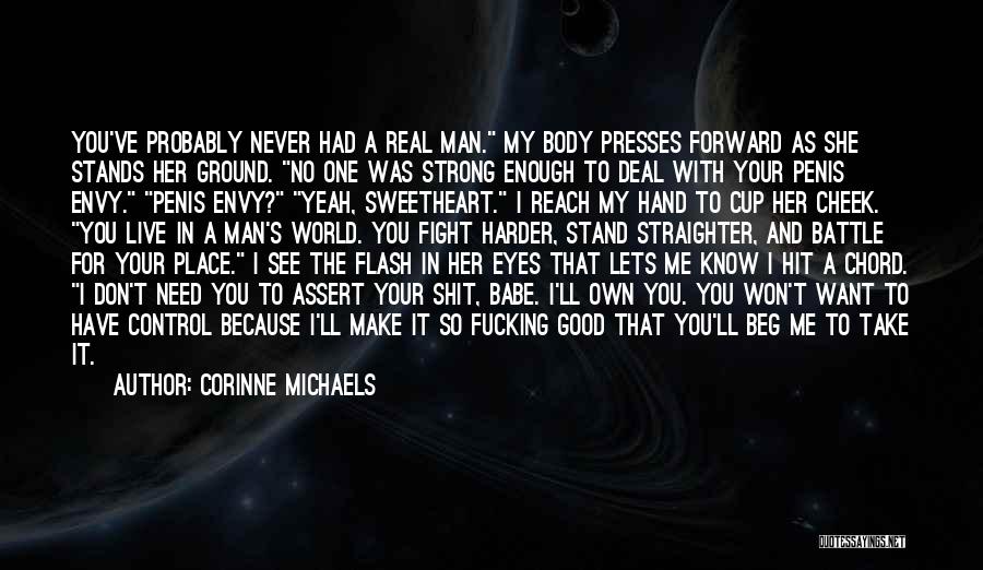 She Envy Me Quotes By Corinne Michaels