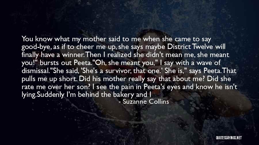 She Finally Realized Quotes By Suzanne Collins She Finally Realized Quotes By Suzanne Collins