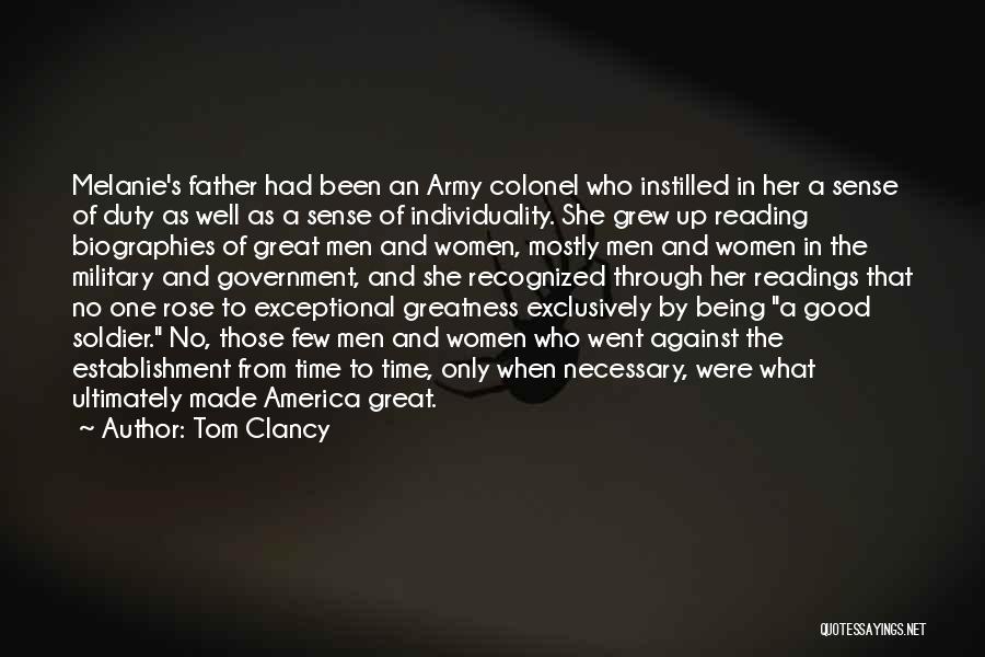 She Grew Up Quotes By Tom Clancy