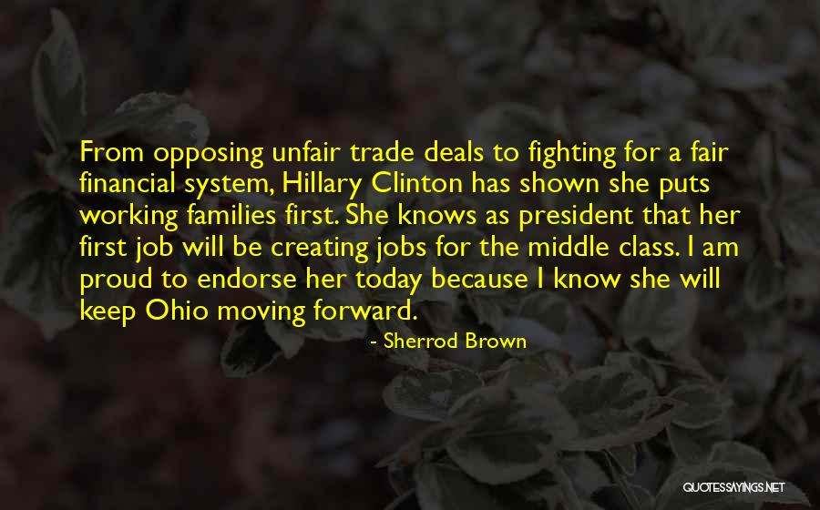 She Has Class Quotes By Sherrod Brown