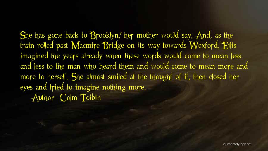She Has Gone Quotes By Colm Toibin