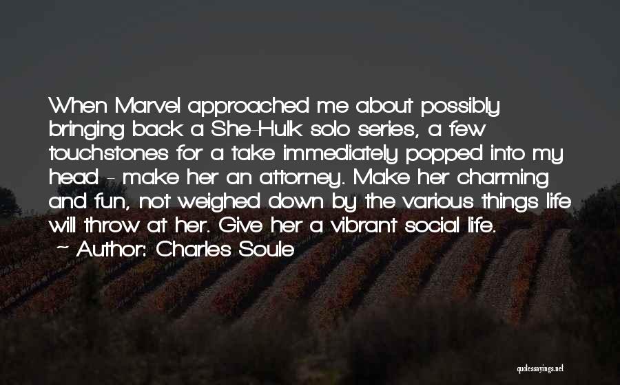 She Hulk Quotes By Charles Soule