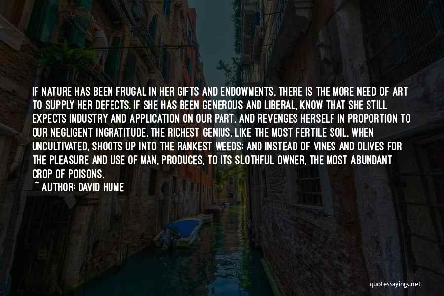 She Is Art Quotes By David Hume