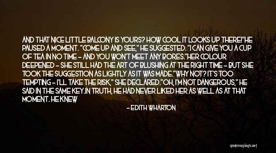 She Is Art Quotes By Edith Wharton